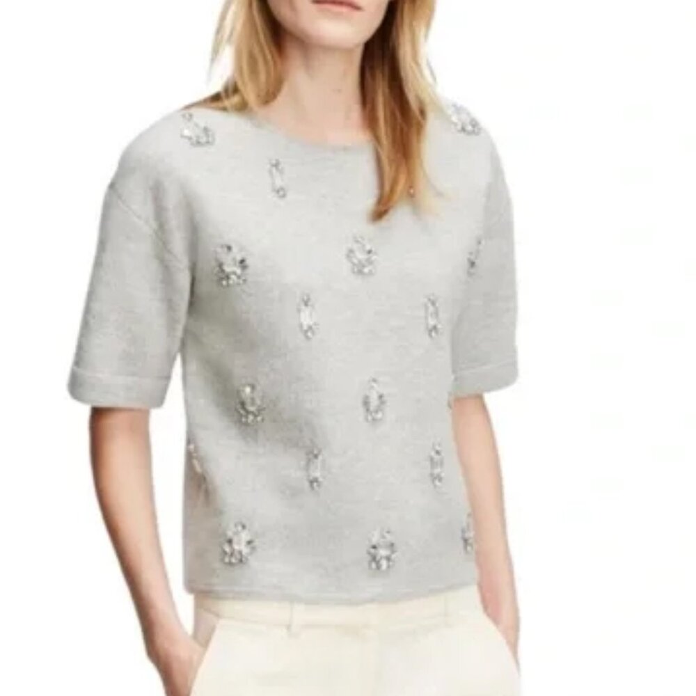 Ann Taylor jewel wool sweater
